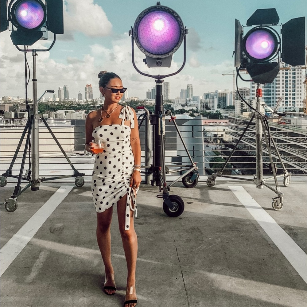 Revolve Lovers & Friends Polka Dot dress